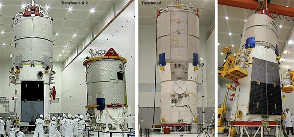 Technikai okokra hivatkozva elnapolták egy kínai teherszállító űrhajó felbocsátását